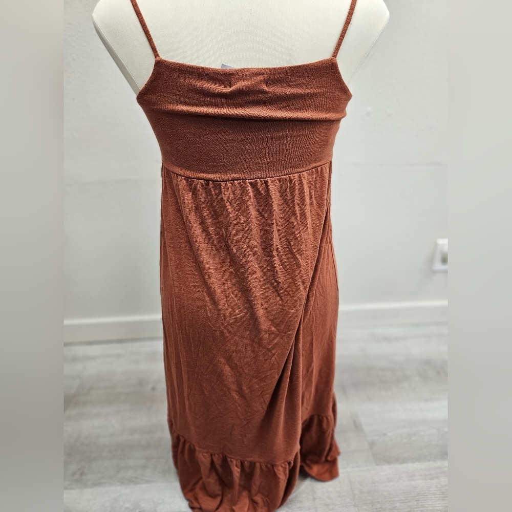 MADEWELL Rusty Red Dress Medium - Picture 4 of 7